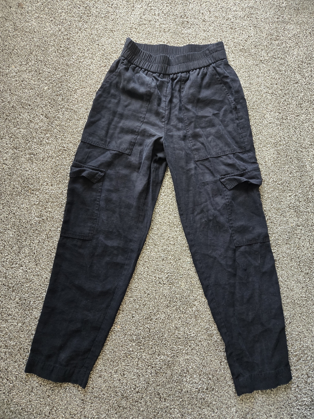 a new day Black Elastic Waist Pants